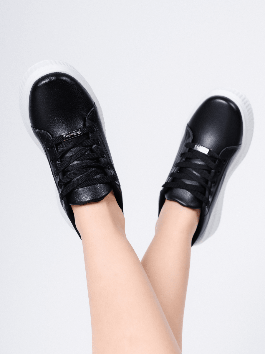 Tênis Casual Sola Tratorada Alta