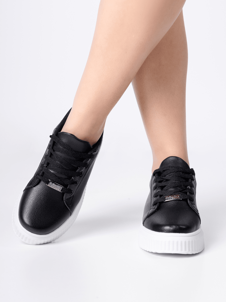 Tênis Casual Sola Tratorada Alta