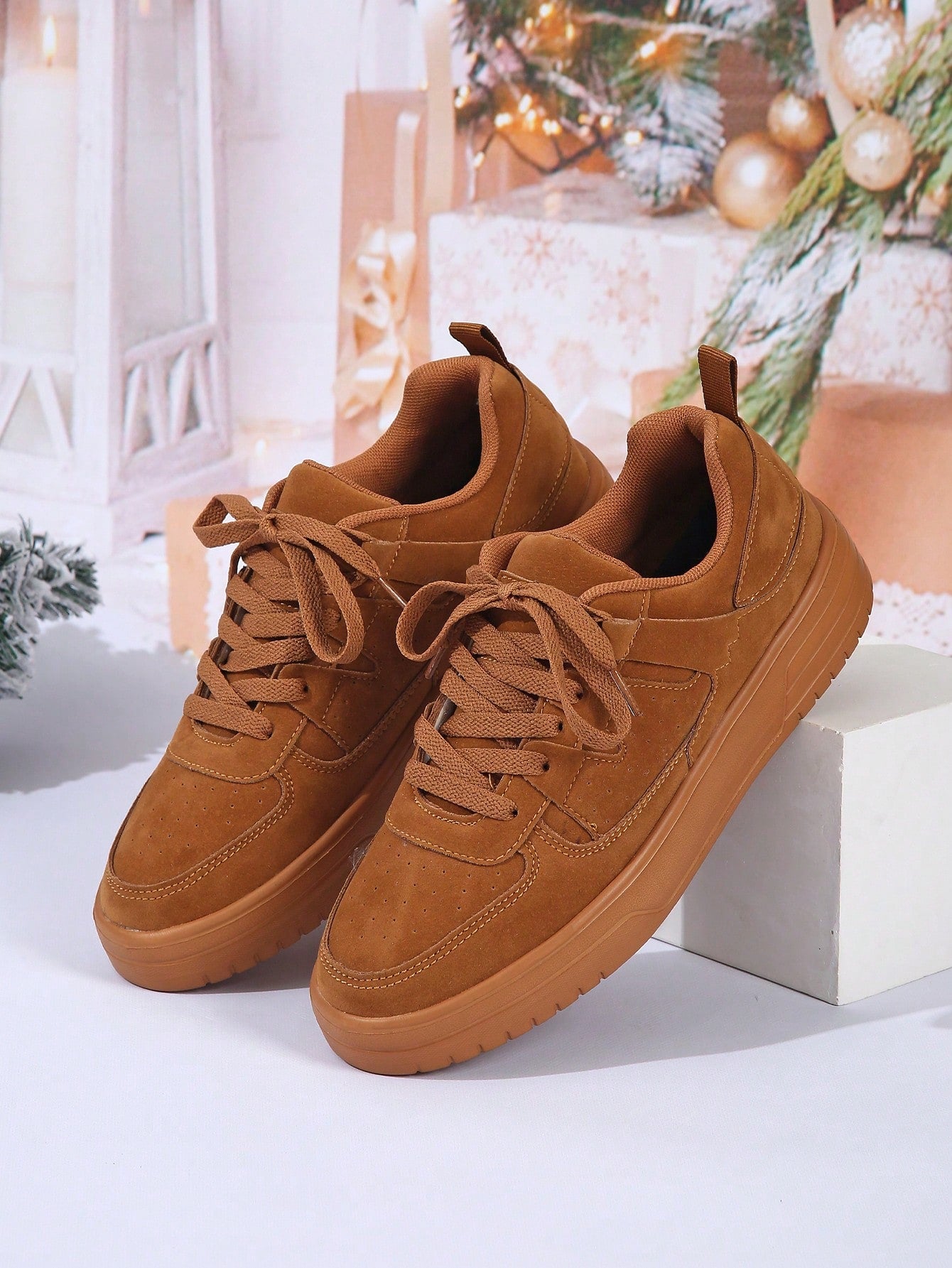 Tênis Casual Básico Com Design Minimalista E Solado Confortável