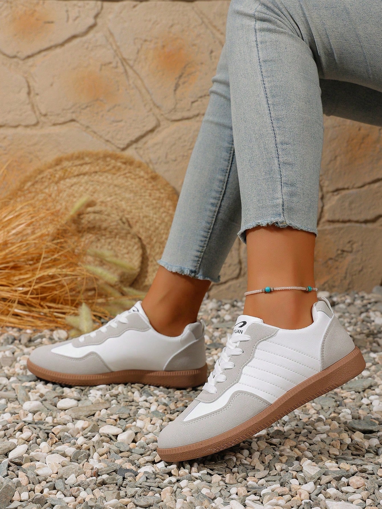 Tênis Casual Confortável Com Design Esportivo