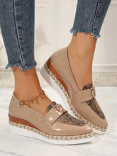 Sapato Mocassim Com Detalhe Snake E Solado Plataforma