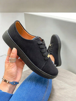 Tênis Casual Plataforma Com Design Clean