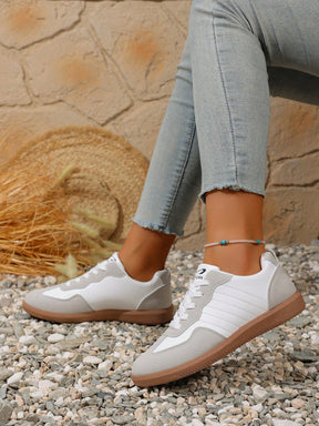 Tênis Casual Confortável Com Design Esportivo